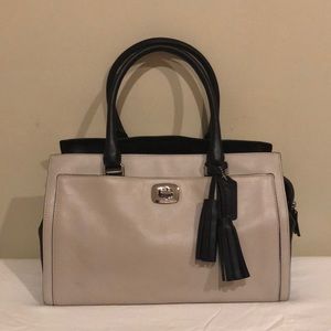 Coach Legacy Two Tone Haley Satchel